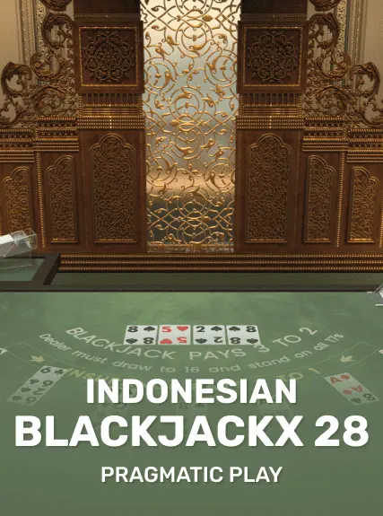 Indonesian BlackjackX 28 game tile